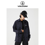 VOLCOM钻石品牌户外防晒衣夏防紫外线UPF50+轻薄透气长袖防晒衬衫