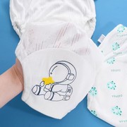 婴儿如厕训练裤宝宝夏季防尿布兜男女纱布戒尿布湿神器可洗隔尿裤