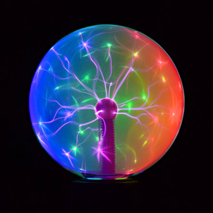 静电离子球静电球辉光球等离子球触摸闪电球静电水晶球魔法感应球