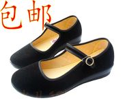 特大码女式老北京黑布鞋，加肥加大单鞋工作鞋，舞蹈妈妈工装鞋414243