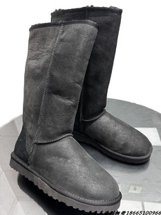 澳洲秋冬女靴雪地靴羊，皮毛一体保暖靴，透气防滑两色靴42码