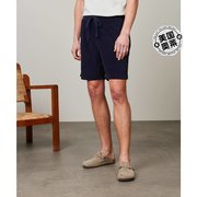 hartford男士海军蓝毛圈布短裤(布，短裤)-海军蓝，美国奥莱直发