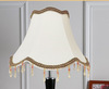 灯具配件欧式台灯灯罩卧室，床头壁灯灯罩，复古布艺e27螺口落地灯罩