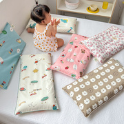 夏季A类全棉儿童枕头芯小学生专用荞麦3岁幼儿园宝宝6岁以上10岁