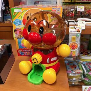 日本进口面包超人迷你夹扭蛋糖果家用游戏机儿童礼物玩具2岁起