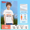 Levi's李维斯童装男童速干短袖T恤2024夏季儿童透气舒适半袖上衣