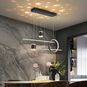 雷士照明餐厅吊灯现代简约吧台灯创意个性艺术，餐桌灯饭厅2023