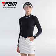 PGM 高尔夫服装女装打底衫包臀短裙子防走光套装夏季上衣长袖T恤