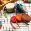装饰麻绳绳子手工diy棉麻材料，花边复古装修工艺品，彩色宽扁麻织带