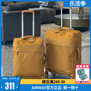 20寸行李箱女2024小型旅行箱24牛津布拉杆箱软箱，超轻登机布箱