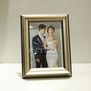美式相框摆台欧式复古相架挂墙画框7 8寸定制婚纱照全家福洗照片