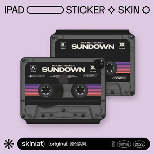 skinat适用于ipadpro11寸妙控键盘创意彩色保护膜，苹果平板蓝牙，键盘保护套贴纸随意粘贴不留胶