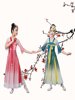 汉服女童古典舞蹈服女飘逸中国风演出服古装明宋制改良古风表演服