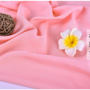 人造棉布料夏季绵绸纯色连衣裙宝宝棉绸睡衣服装面料