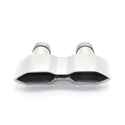 适用于福克斯st中排气管改装1.5双边单四出(单四出)不锈钢碳纤维汽车尾喉
