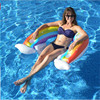 水上浮毯漂浮垫充气浮排游泳床躺椅浮床吊床浮垫泳池浮床海上玩具