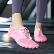 室内综合训练鞋男女跑步机健身鞋跳绳瑜伽女鞋减震软底静音运动鞋