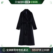 99新未使用香港直邮Max Mara 羊毛和羊绒腰带大衣 9016183306