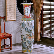 景德镇瓷器落地大花瓶陶瓷，花瓶大花瓶摆件，客厅摆件家居装饰品