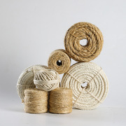 手工黄麻绳e 绳子装饰品编织捆绑彩线网绳 DIY材料细色复古绳