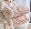 羊羔绒毛毯秋冬季加厚午睡办公室珊瑚绒毯子法兰绒小被子沙发盖毯