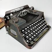 .欧式复古老式打字机创意怀旧装饰模型摆件桌面饰品摄影道具工艺
