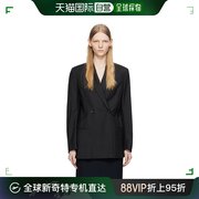 香港直邮潮奢 TOTÊME 女士 灰色双排扣西装外套 234WRTWBL208