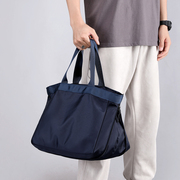 韩国原创男士手提包商务文件包出差(包出差)行李袋健身包大容量扩展防水包