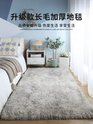 MONS2023客厅卧室地毯床边毯秋冬季天加厚长毛绒少女房间脚垫