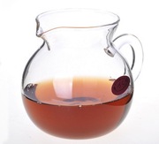恒福大号玻璃茶具公道杯茶海 耐高温玻璃分茶器 大玻璃杯
