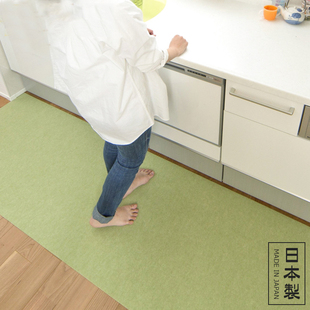 日本进口sanko厨房防滑地垫可机洗防水防油脚垫，家用吸附式地毯垫