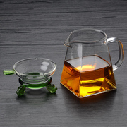 大号加厚耐热玻璃公道杯玻璃杯功夫茶具泡茶器公杯分茶器茶道