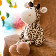 可爱长颈鹿毛绒玩具小鹿，公仔玩偶抱枕，陪睡儿童布娃娃玩偶公仔抱枕