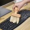 日本软毛机械键盘刷笔记本电脑清洁刷工具缝隙，除尘刷清理刷子神器