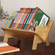 简易桌上经济型书架儿童小学生桌面创意实木ins收纳置物架办公室