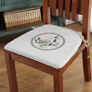 亚星 现代中式餐椅坐垫 餐桌布艺椅垫坐垫餐椅垫加厚 防滑坐垫