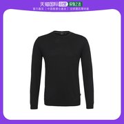 香港直邮HUGO BOSS 男士黑色圆领针织衫 BAGRITTE-E-50298454-001