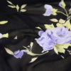 韩国进口水彩玫瑰高档雪纺布料，柔软垂坠轻薄中透连衣裙衬衣面料