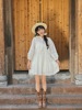 小个子连衣裙波西米亚风镂空短裙民族风仙女大裙摆套装小众设计女