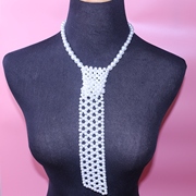 韩版珍珠镂空假领子项链装饰假衣领，复古衬衫娃娃领衣服配饰b04