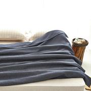 夏季薄款纯棉纱布毛巾被全棉小毯子单K人双人盖毯三层午睡床