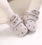 婴儿棉鞋男女加厚保暖01岁婴幼儿鞋加绒软底冬季8个月宝宝学步鞋