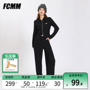 fcmm春季潮牌短款拉链，外套原创设计小个子，辣妹短款夹克