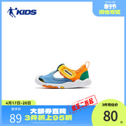 商场同款中国乔丹宝宝，鞋子男童凉鞋2023夏季婴，幼童学步儿童鞋