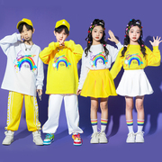 儿童啦啦队演出服小学生运动会开幕式团体操服装幼儿园班服套装秋