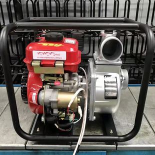 定制四冲程4寸汽油机抽水机 家用小型高压柴油高扬程户外自吸抽水