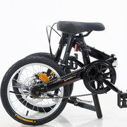 三河马16寸可折叠超轻便携男女款学生小轮单车成人儿童单速自行车