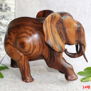 缅甸紫檀樱代木红木木雕摆件客厅书房摆设手工礼物大象富贵象