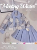 羽绒!名媛韩版女童装，儿童冬季时髦洋气小香风外套短裙套装
