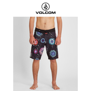 volcom钻石大牌男装夏装，高端户外品牌，2024夏季男士短裤沙滩裤